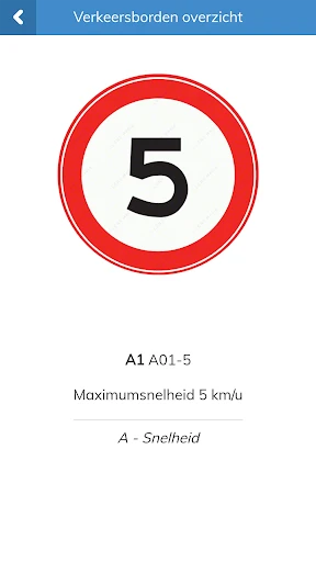 Verkeersborden screenshot