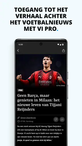 VI | Voetbal International screenshot