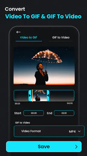 Videocompressor en -omzetter screenshot