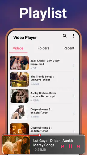 Videospeler - Mediaspeler screenshot