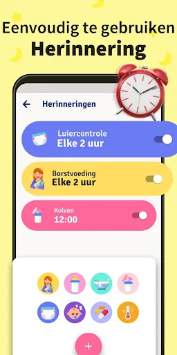 Voeding & Borstvoeding Tracker screenshot
