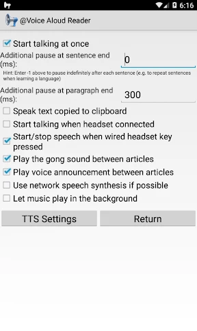 @Voice Aloud Reader (TTS) screenshot
