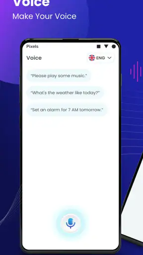 Voice Commands Assistant App screenshot