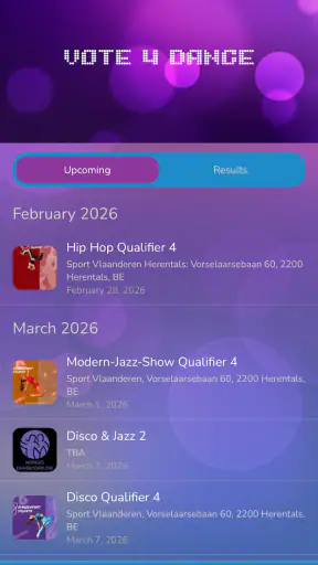Vote4Dance screenshot