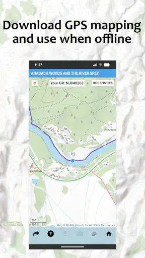 Walkhighlands screenshot