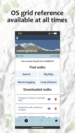 Walkhighlands screenshot