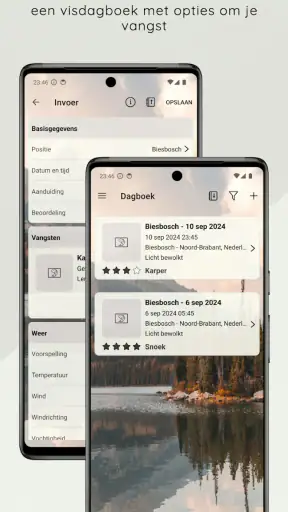 Wanneer Vissen - Visserij-app screenshot