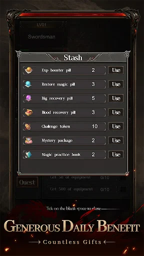 Warriors and Adventure screenshot