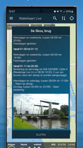 Waterkaart Live - Routes, AIS screenshot