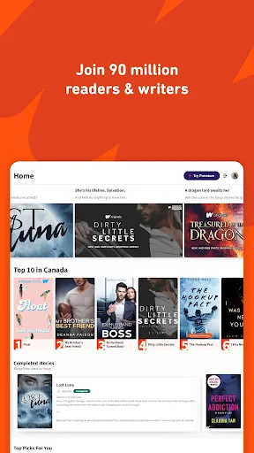 Wattpad Beta screenshot
