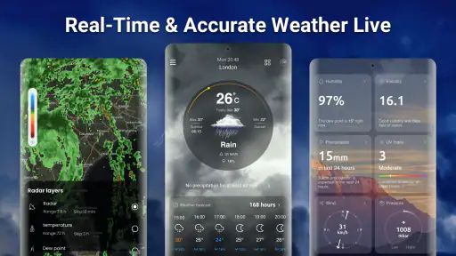 Weersvoorspelling - Live Radar screenshot