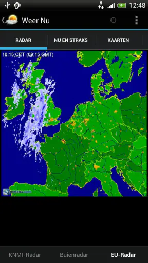 Weer Nu - Weerbericht en Radar screenshot