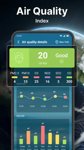 Weerbericht app screenshot