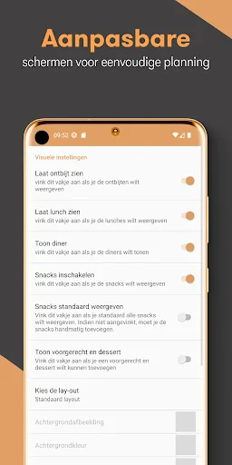 Wekelijkse Maaltijdplanner screenshot