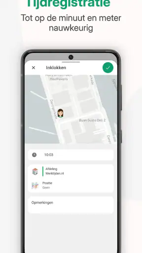 Werktijden screenshot