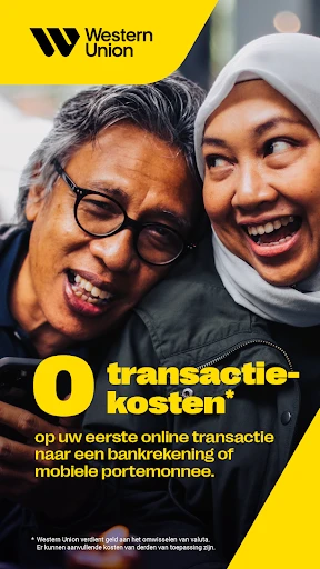 Western Union Geld overmaken screenshot