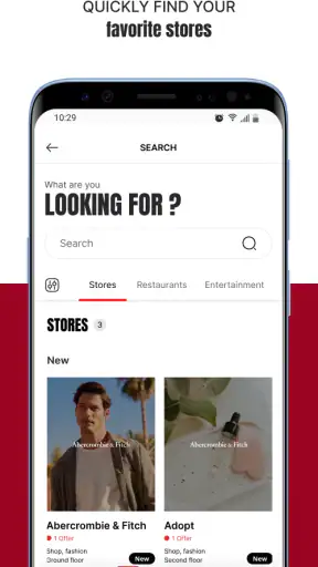 Westfield - shopping app screenshot
