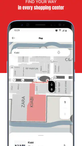 Westfield - shopping app screenshot