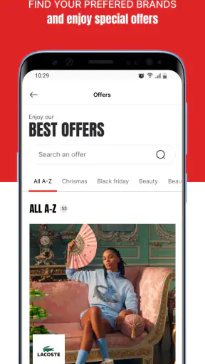 Westfield - shopping app screenshot