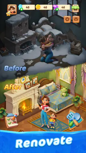 Whisper Castle: Merge & Story screenshot