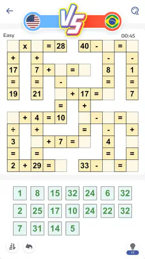 Wiskundige Puzzels - Kruiswisk screenshot