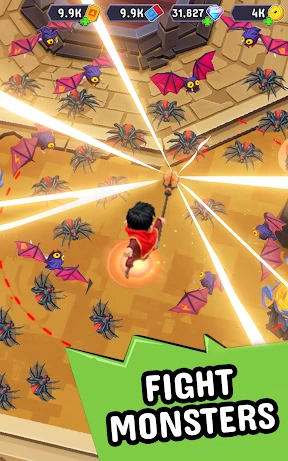 Wizario: Idle Magic RPG screenshot