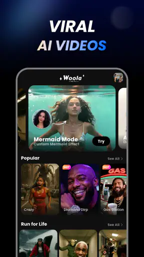 Woola - AI Photo Enhancer screenshot