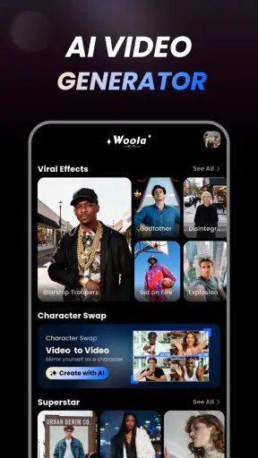Woola - AI Photo Enhancer screenshot