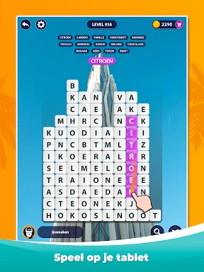 Woord Surf - Woordenspel screenshot