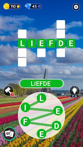 Woordstad: Woorden verbinden screenshot