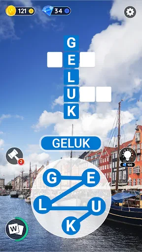 Woordstad: Woorden verbinden screenshot