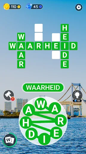 Woordstad: Woorden verbinden screenshot
