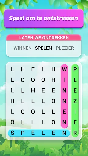 Woordzoeker Puzzel screenshot