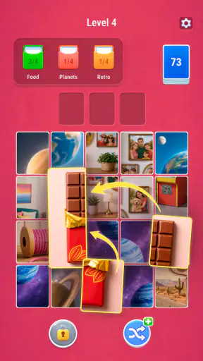 Word Jigsort – Associations screenshot
