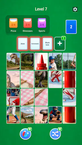 Word Jigsort – Associations screenshot