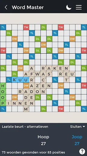 Word Master Pro in Nederlands screenshot