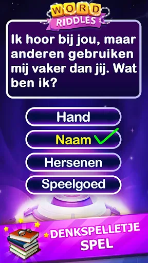 Word Riddles - Hersentest woor screenshot