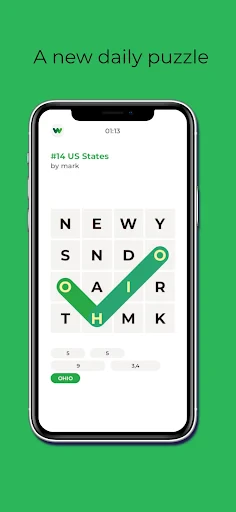 Word Salad: a daily puzzle screenshot