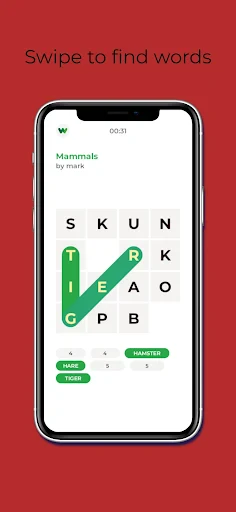 Word Salad: a daily puzzle screenshot