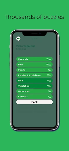 Word Salad: a daily puzzle screenshot