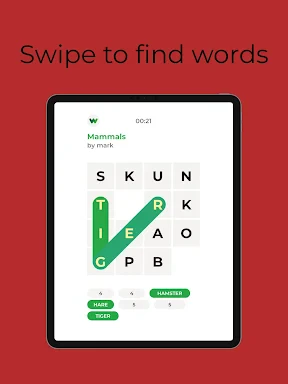 Word Salad: a daily puzzle screenshot
