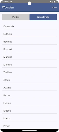 WordFeud Helper - vind woorden screenshot