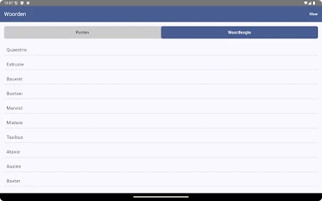 WordFeud Helper - vind woorden screenshot