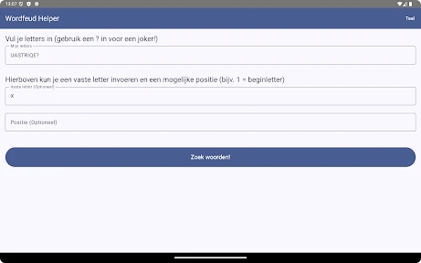 WordFeud Helper - vind woorden screenshot