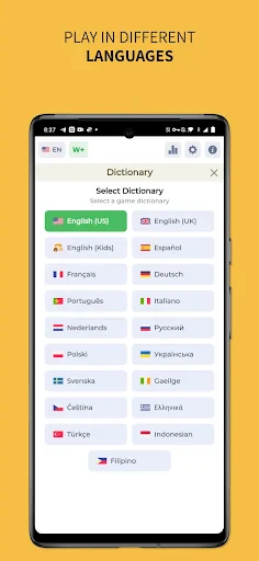 Wordly in het Nederlands screenshot