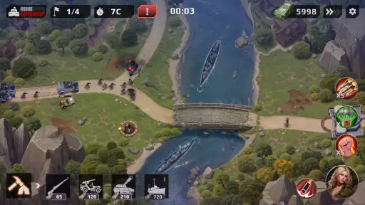 WWII Defense: RTS Army TD game screenshot