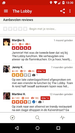 Yelp screenshot