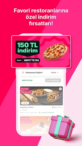 Yemeksepeti - Yemek & Market screenshot