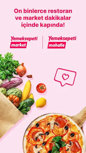 Yemeksepeti - Yemek & Market screenshot