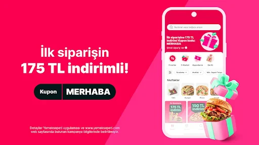 Yemeksepeti - Yemek & Market screenshot